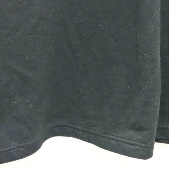 BLAST Women's Plus Size Black Fleece Sweater - Size 1X - 1/4 Zipper - Picture 6 of 10